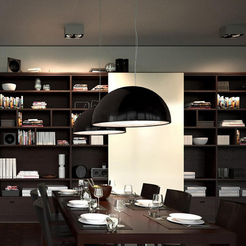 Solara Bloom Harpiks Krystal Lysekrone Halvindbygget | Lersk