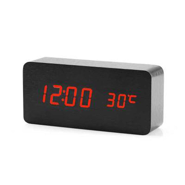 Sova Digital Voice-Activated LED Alarm Clock For Bedroom | Lersk