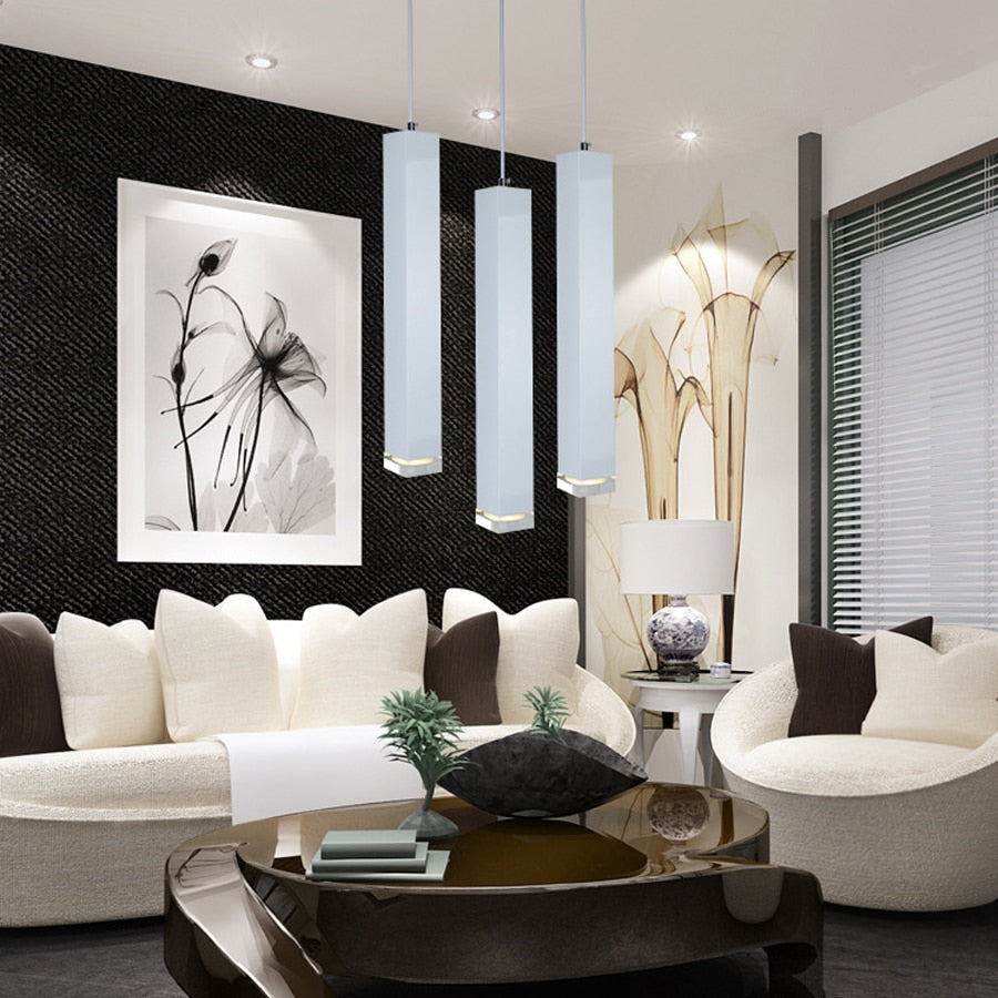 Elorra Cylinder Pipe LED Pendant Light Dimmable Aluminum | Lersk