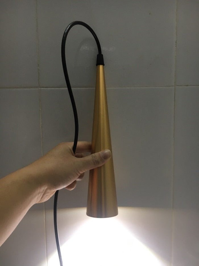 Lampada a sospensione a cono LED NovaCrest | Apparecchio moderno in alluminio | Lersk