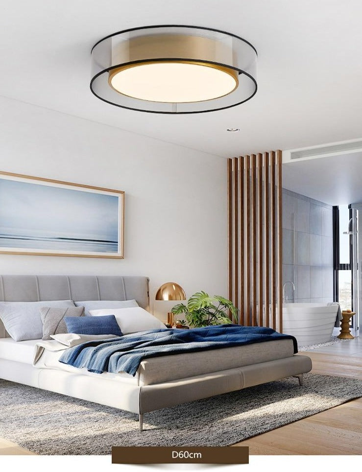 Zentra TriLight LED-Deckenleuchte zum Einbau mit drei Farben | Lersk