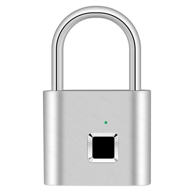 Lucchetto biometrico senza chiave NovaGuard USB con impronta digitale | Lersk