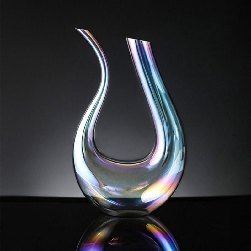 Decantador de Vinho em Cristal Luminara para Aeração e Vertedura Suave | Lersk