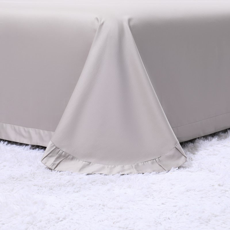 Aurelia Egyptian Cotton Bedding Set With Floral Print | Lersk