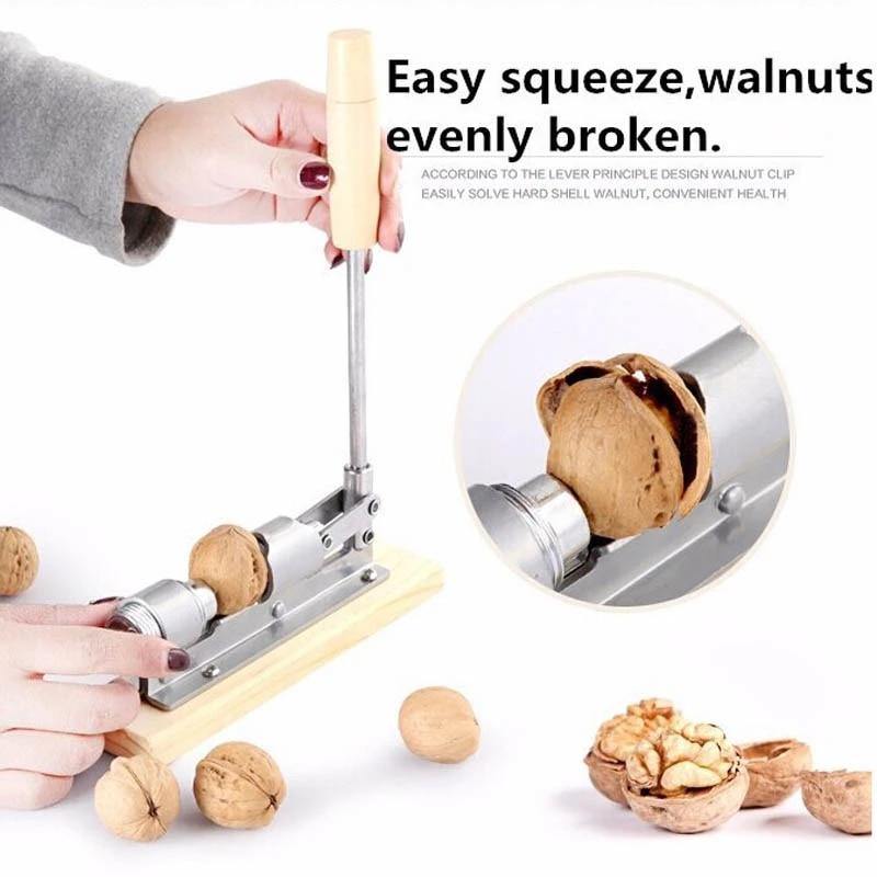 Smart Easy Nut Cracker For Pecan Walnut Hazelnut Almonds And More In The Kitchen | Lersk