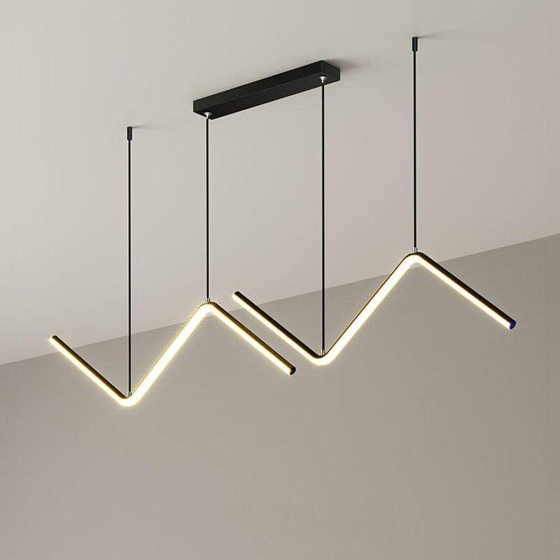Geometric Triangle LED Pendant Lights | Lersk