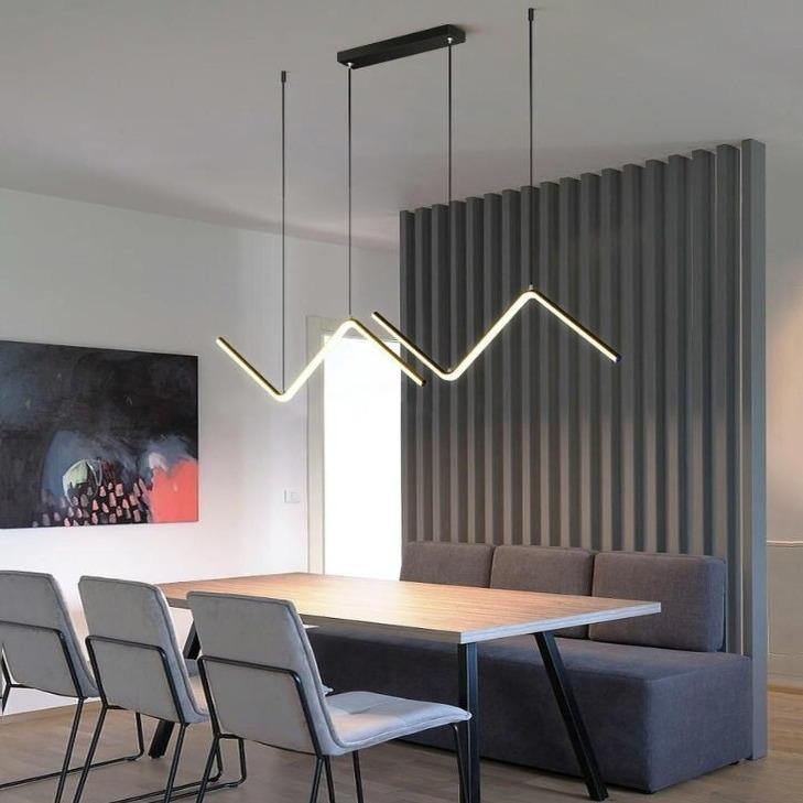 Geometric Triangle LED Pendant Lights | Lersk