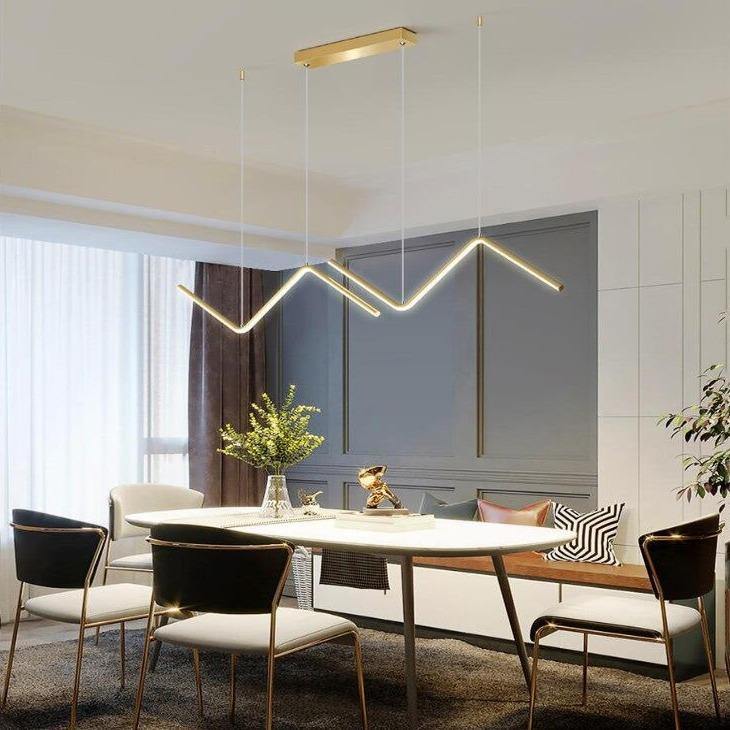 Geometric Triangle LED Pendant Lights | Lersk