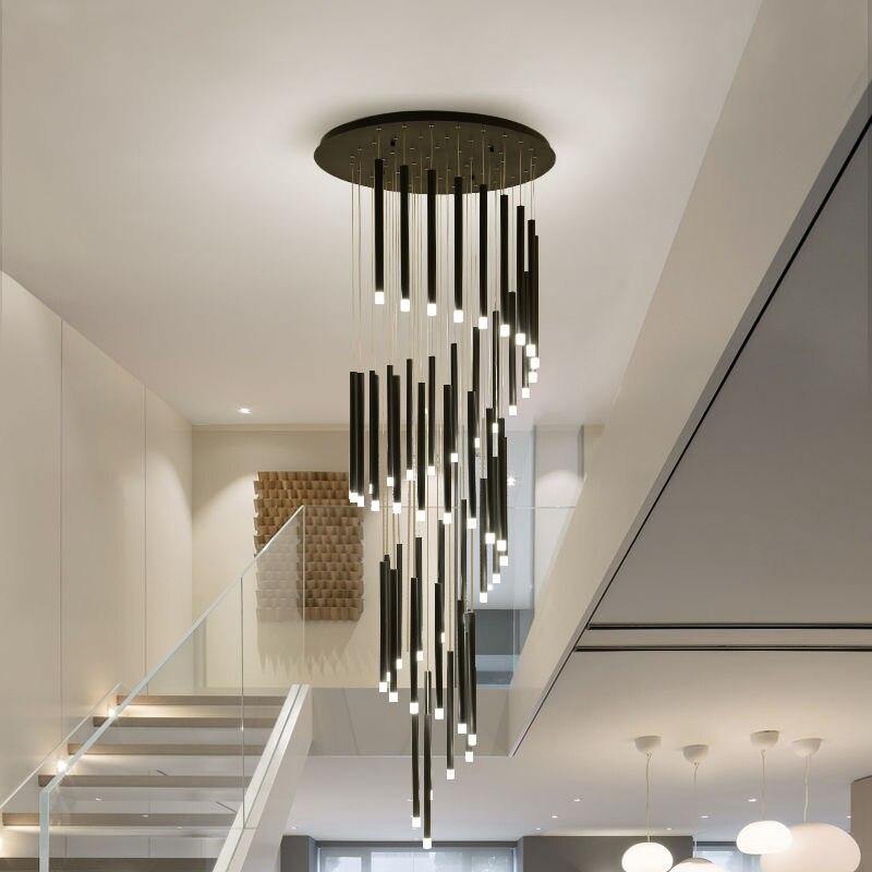 Elegant Nordic Black Chandelier | Lersk