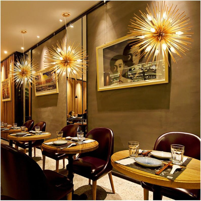 Contemporary Dandelion-Style Chandelier | Lersk
