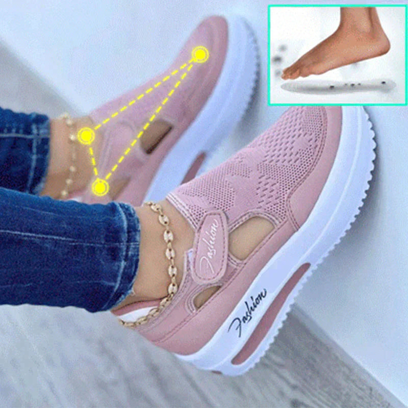 Portia Orthopedic Sneakers For Active Walkers Pain Free All Day | Lersk