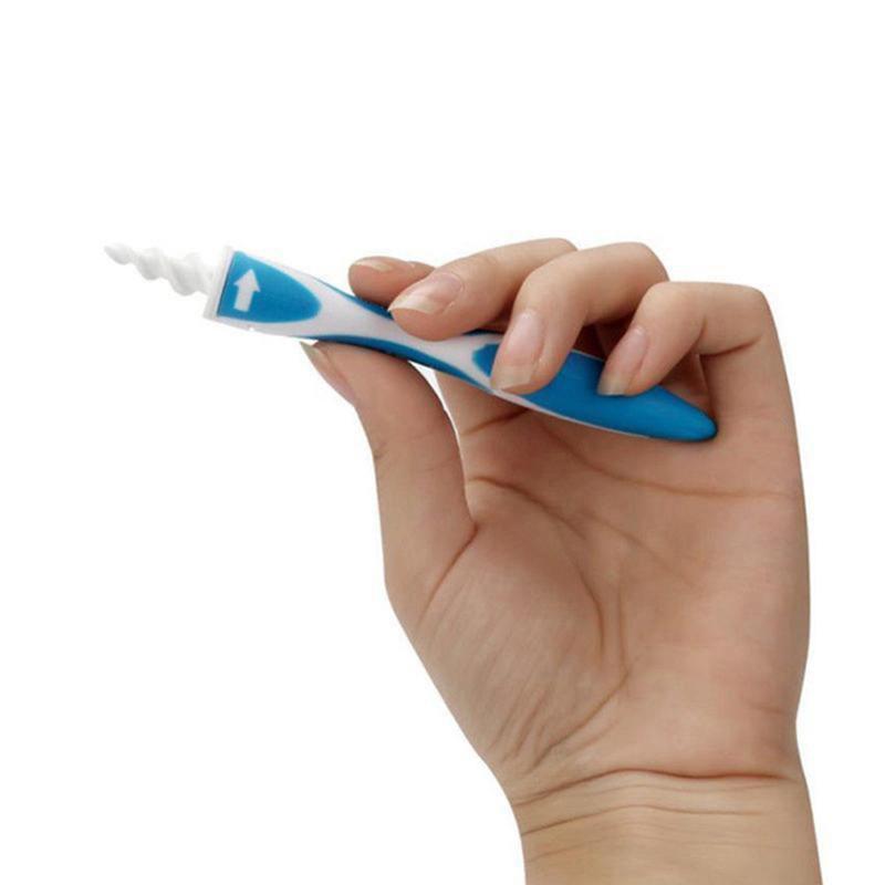 Smart Earpick Spiral Ear Wax Remover Cleaner With 16 Tips For Comprehensive Ear Cleaning | Lersk