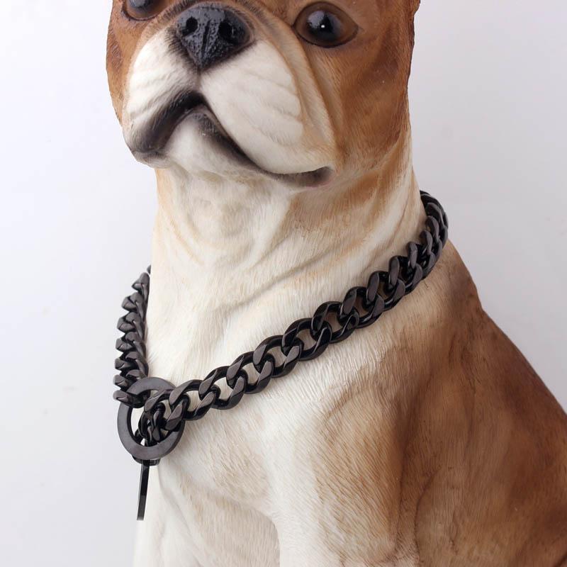 Rivaro Wide Cuban Chain Dog Collar 15mm Hip Hop Style | Lersk