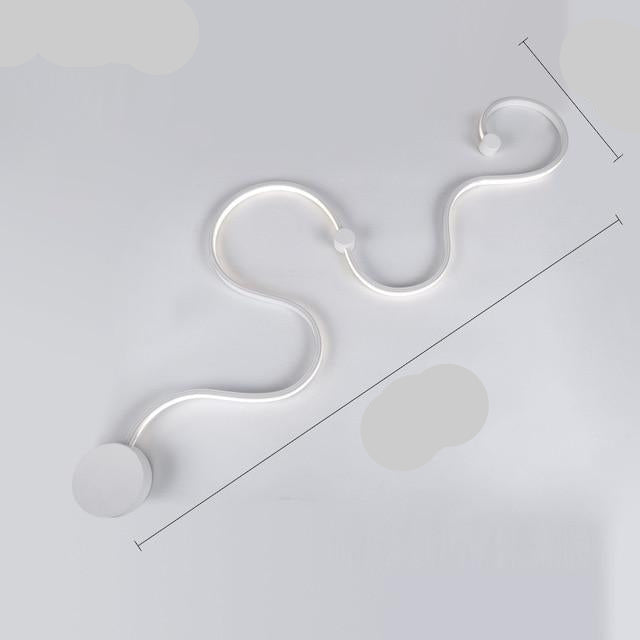 AeroLume | Modern Acrylic LED Wall Light for Hallways | Lersk