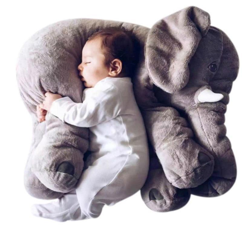 CuddleNest Baby Elephant Plush Pillow for Newborn Comfort | Lersk