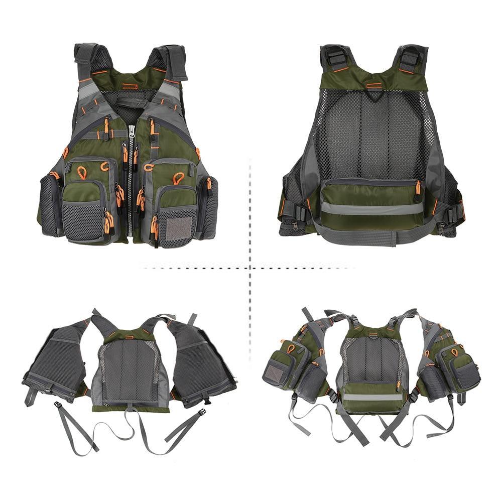 Professionelle Angel-Schwimmweste für Angler und Outdoor-Freunde auf dem Wasser und am Steg | Lersk