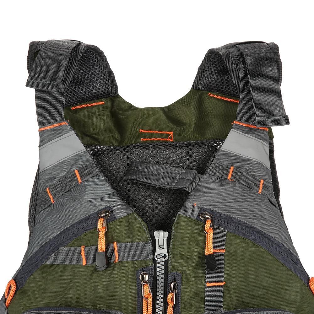Professionelle Angel-Schwimmweste für Angler und Outdoor-Freunde auf dem Wasser und am Steg | Lersk