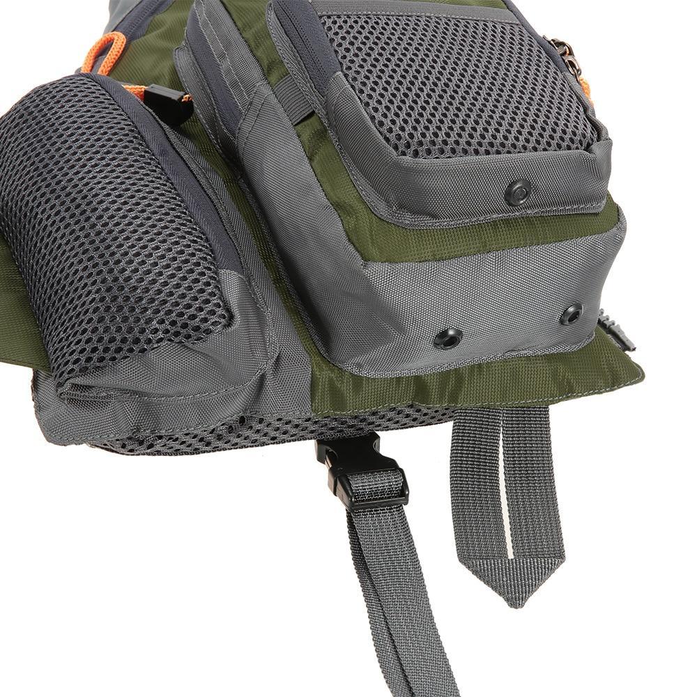 Professionelle Angel-Schwimmweste für Angler und Outdoor-Freunde auf dem Wasser und am Steg | Lersk