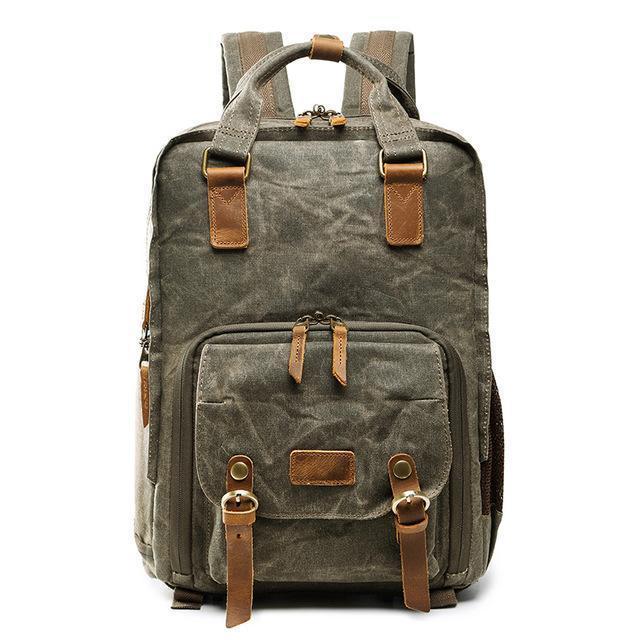 Rivelo Voyager | Waterproof Waxed Canvas Camera Backpack | Lersk