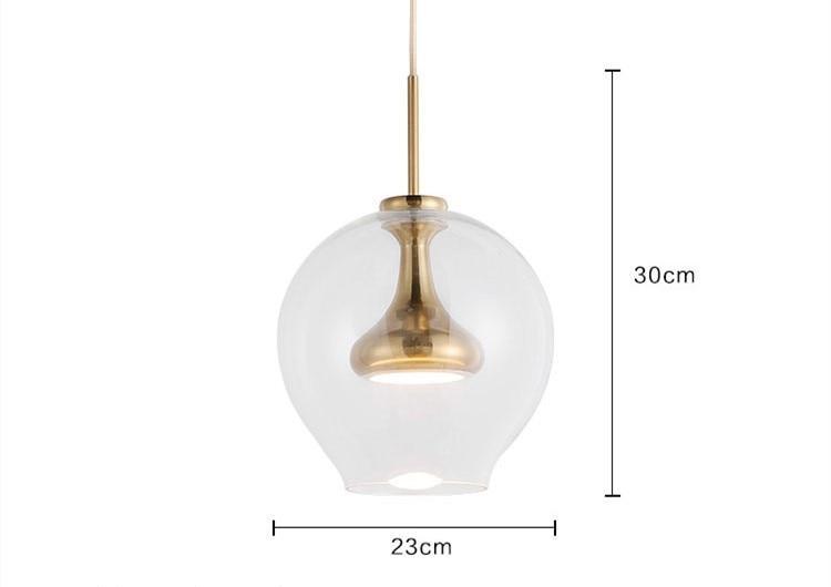 Glass Tulip Pendant Light by Lunara | Lersk