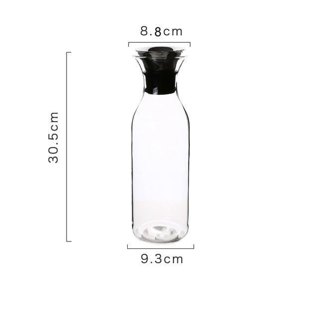 Kirrea Borosilicate Glass Water Bottle | Lersk