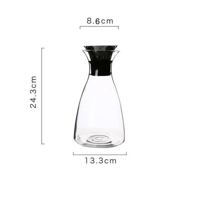 Kirrea Borosilicate Glass Water Bottle | Lersk