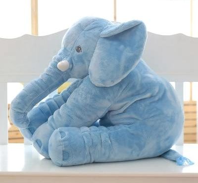 SnuggleBloom Elephant Plush Pillow for Kids & Babies | Lersk