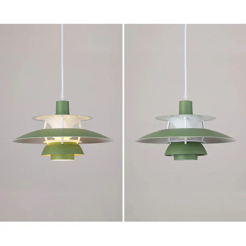 Veralume Modern Colorful Shade LED Pendant Light Fixture | Lersk