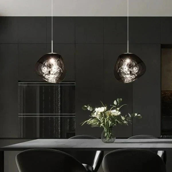 LumaMelt Elegant Pendant Light Modern Ceiling Fixture