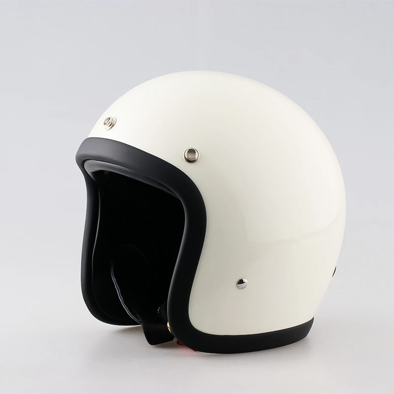 AeroGuard Retro Motorcycle Helmet DOT and ECE Certified | Lersk