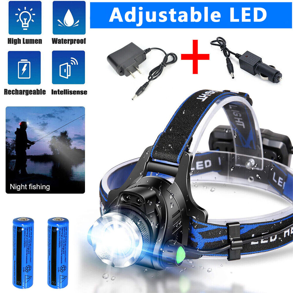 NovaPeak 990000LM Dobíjecí LED čelovka s zoomem Taktická | Lersk