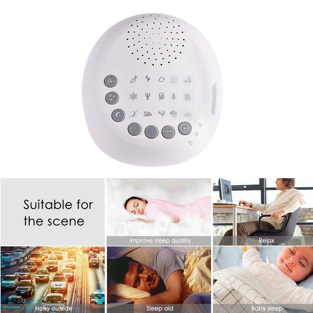 Máquina de sonido de ruido blanco SerenWave para dormir con temporizador automático | Lersk