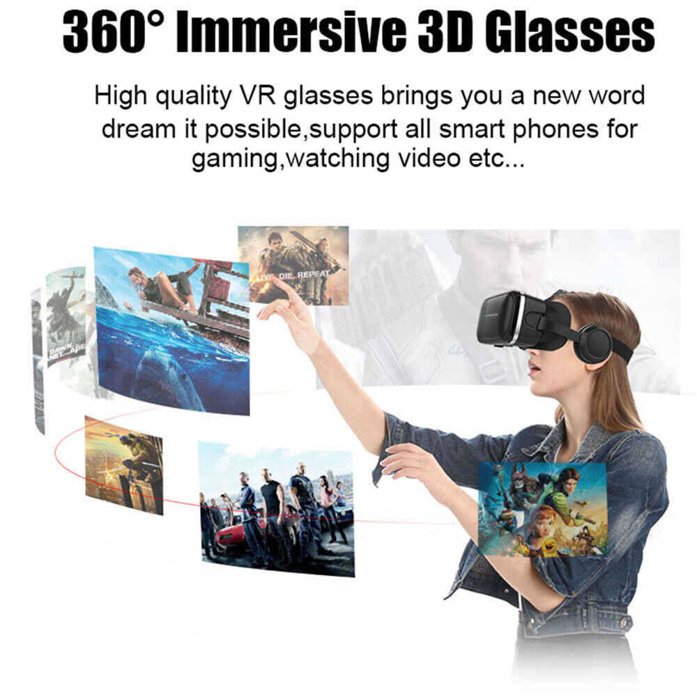 VortexView 360° Smartphone-VR-Headset mit Bluetooth-Fernbedienung | Lersk