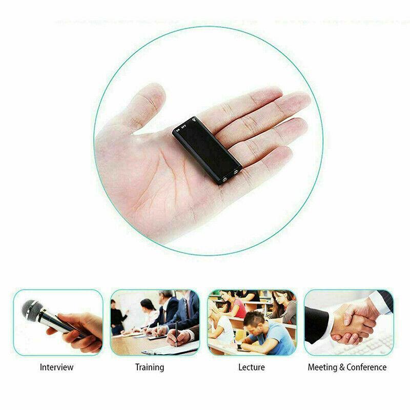 Lumen Mini Voice Recorder Compact 8GB Hidden Audio Device | Lersk