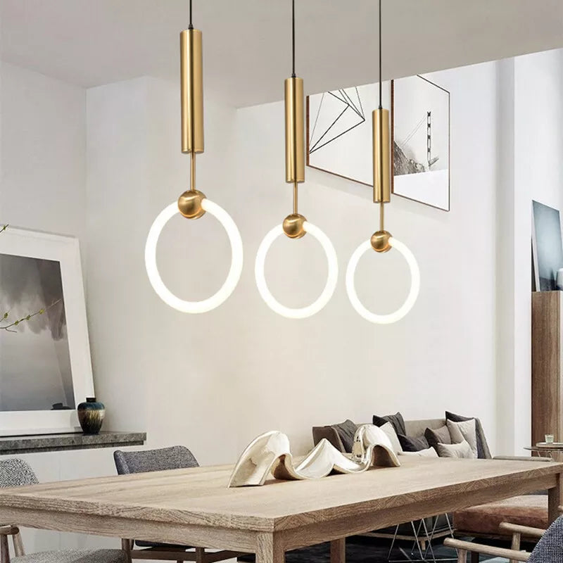 Nordische minimalistische hanglamp met elegante designelementen | Lersk