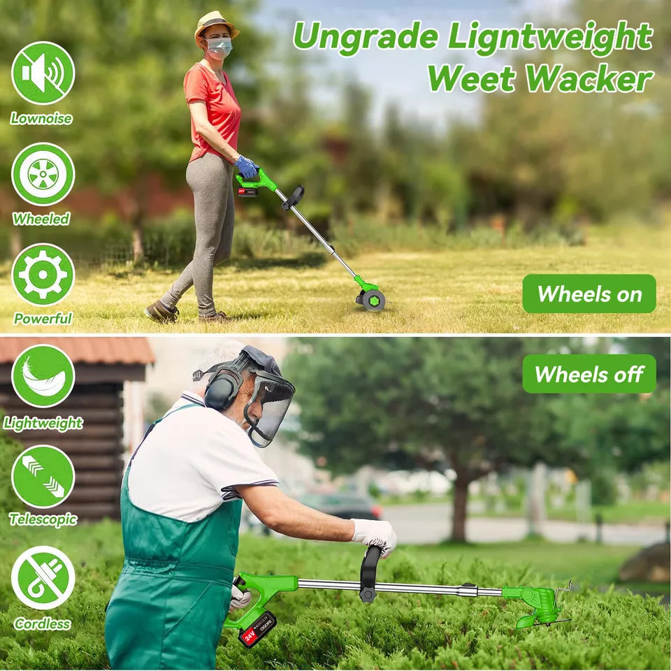 VerdaPro 24V Cordless String Trimmer With 18,000 RPM | Lersk