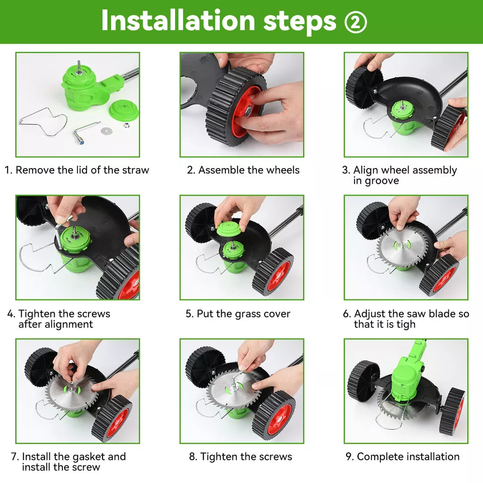 VerdaPro 24V Cordless String Trimmer With 18,000 RPM | Lersk