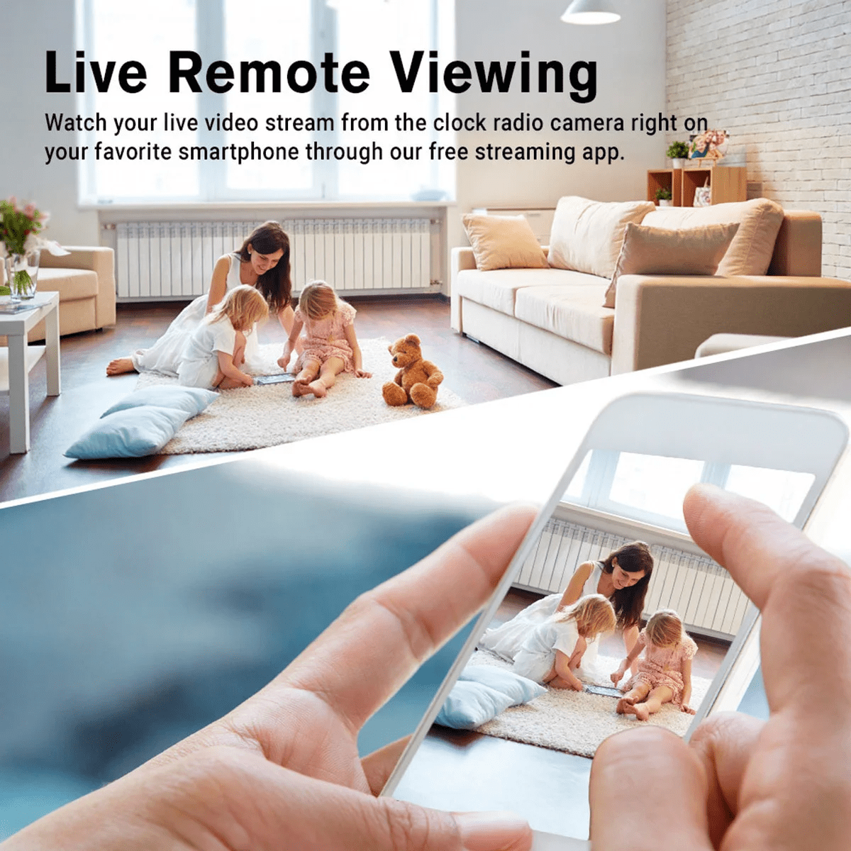 Averra 1080P Wi‑Fi Streaming USB Wall Charger Camera With Motion-Activated Recording | Lersk
