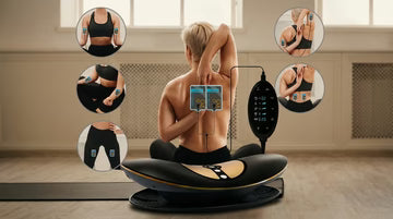 Smart Lower Back Traction Device with Heat, EMS, Vibration & Red Light Therapy | Lersk
