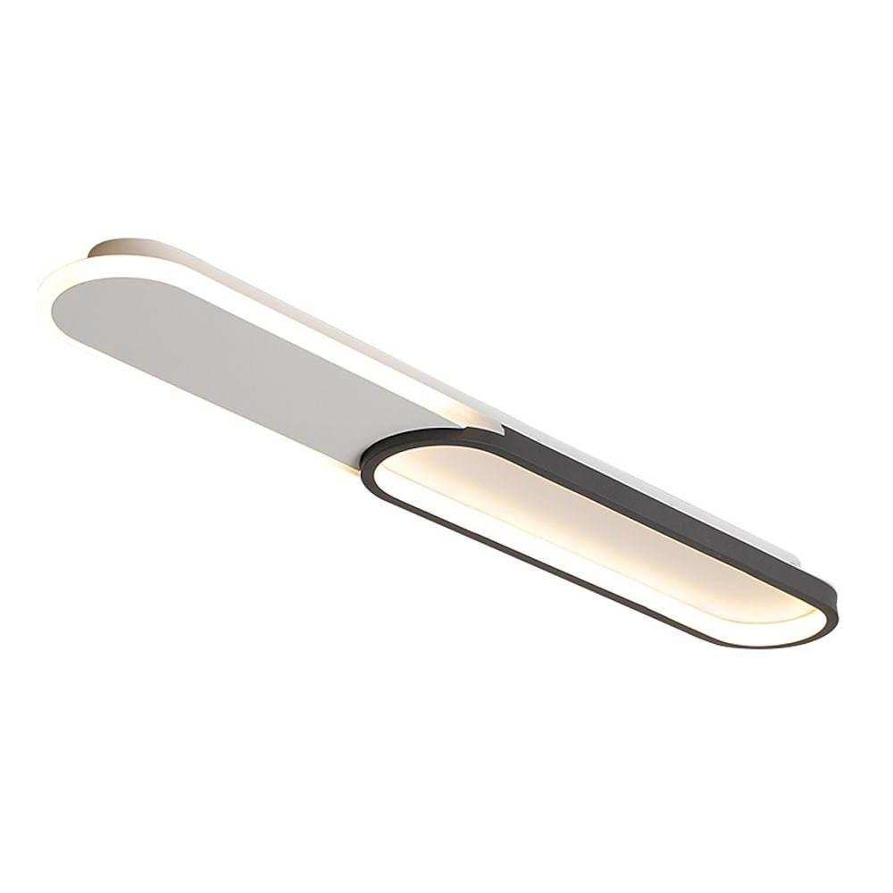 NovaLine | Prostokątna lampa sufitowa LED, minimalistyczny design | Lersk