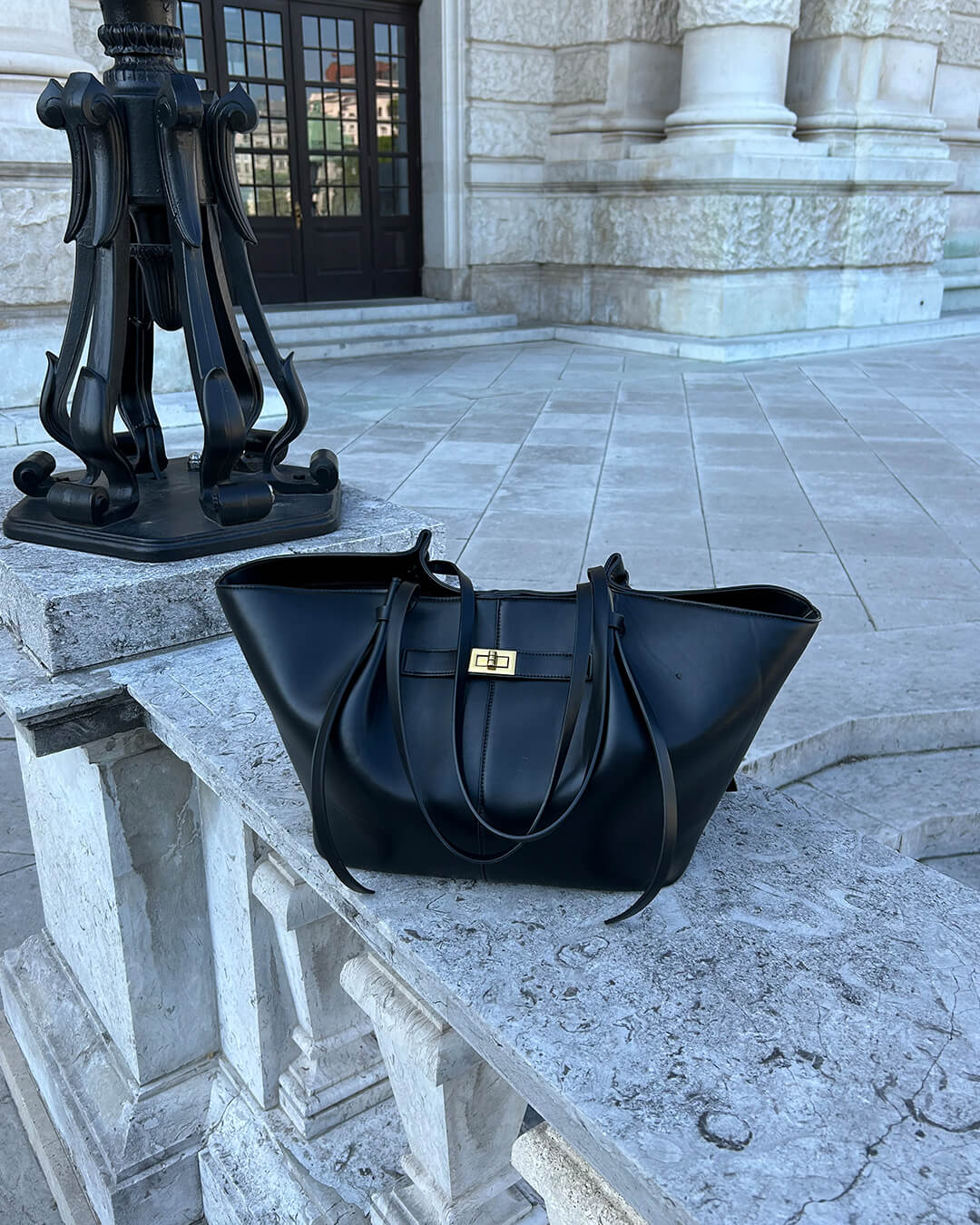 Borsa Shopper Oversize in Pelle Vegana Premium | Lersk