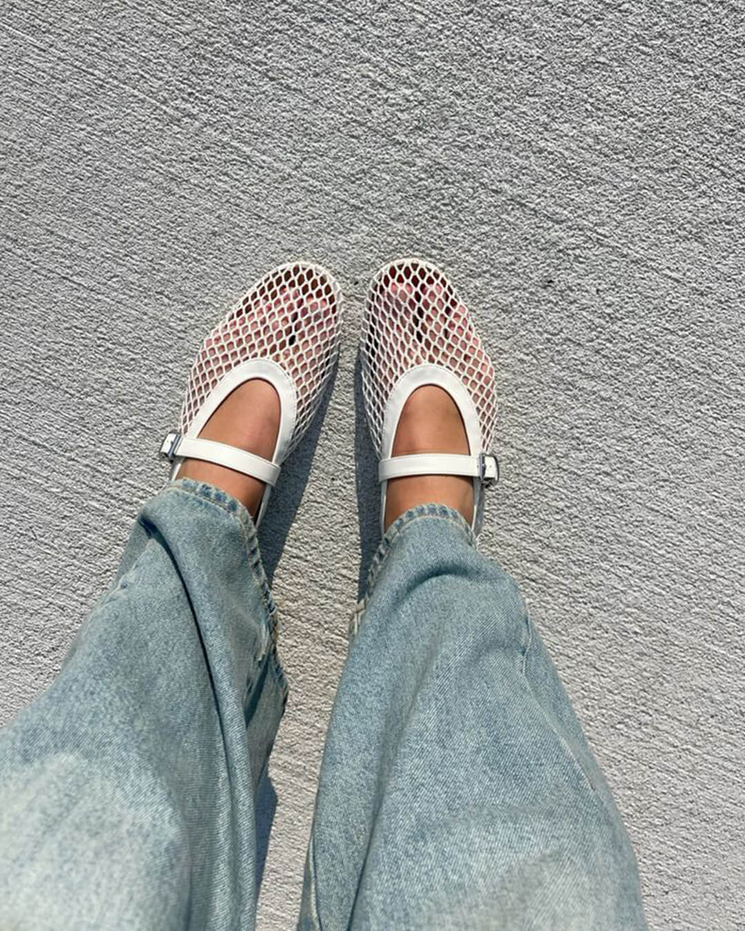 Ballerine traspiranti in pelle vegana | Lersk