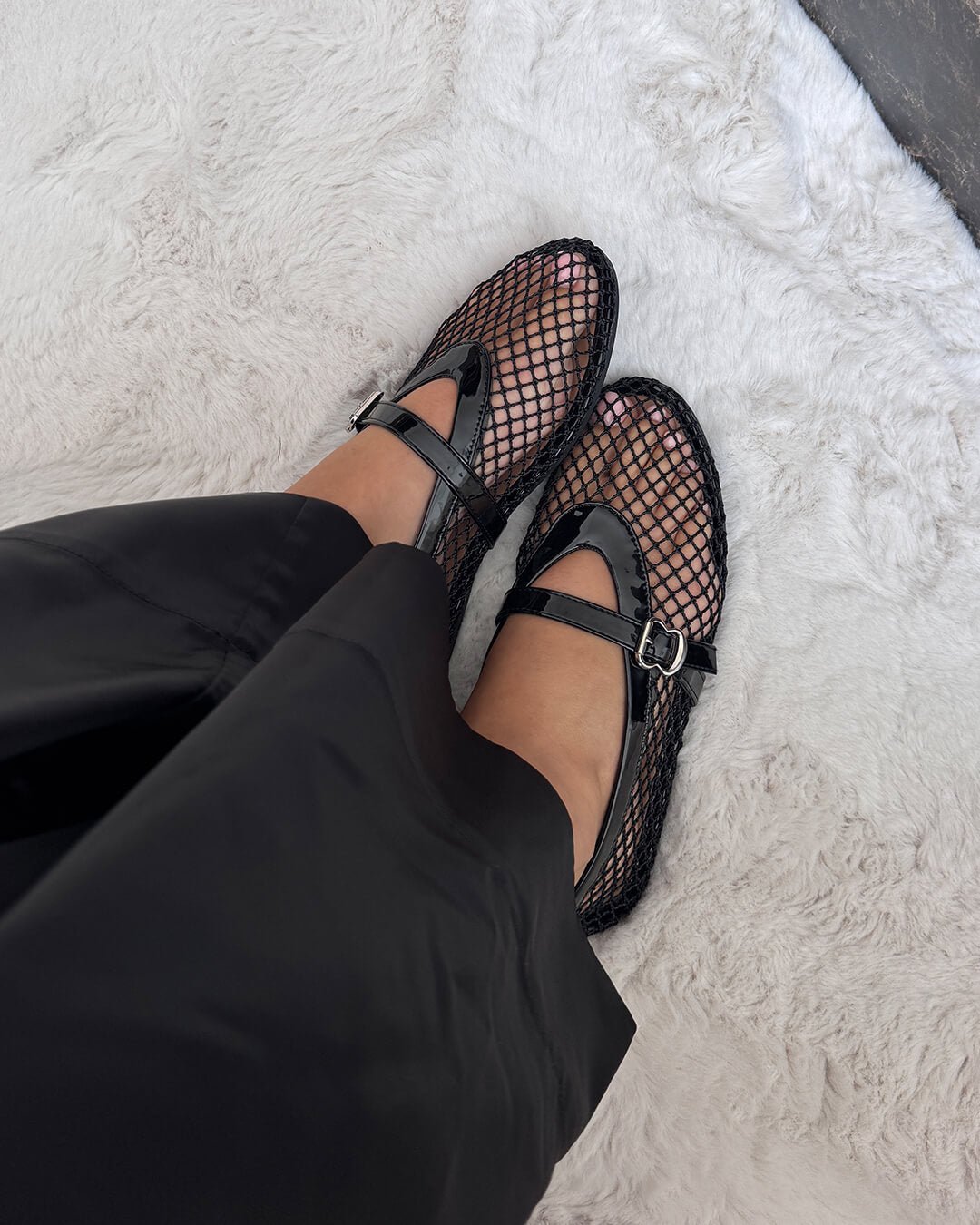 Ballerine traspiranti in pelle vegana | Lersk