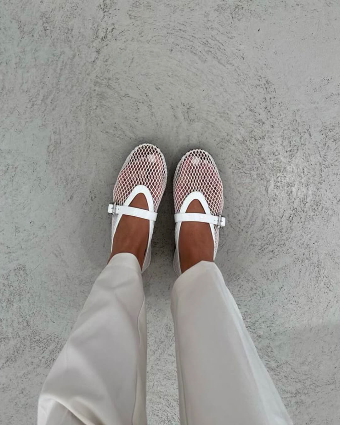 Ballerine traspiranti in pelle vegana | Lersk