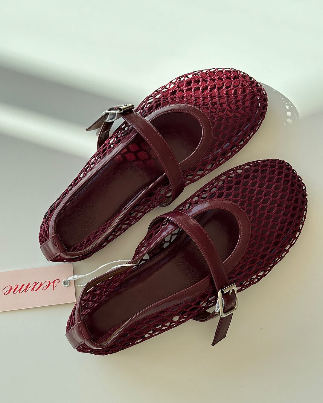 Ballerine traspiranti in pelle vegana | Lersk