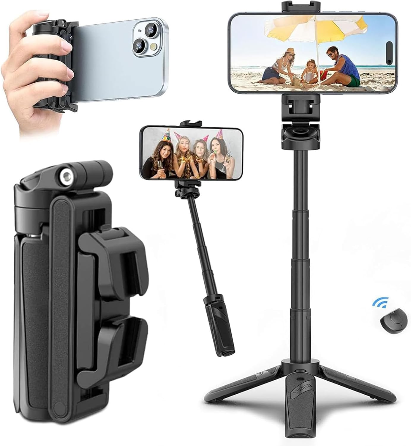 LumaFlex Bluetooth Selfie Stick With 360° Rotating Holder | Lersk
