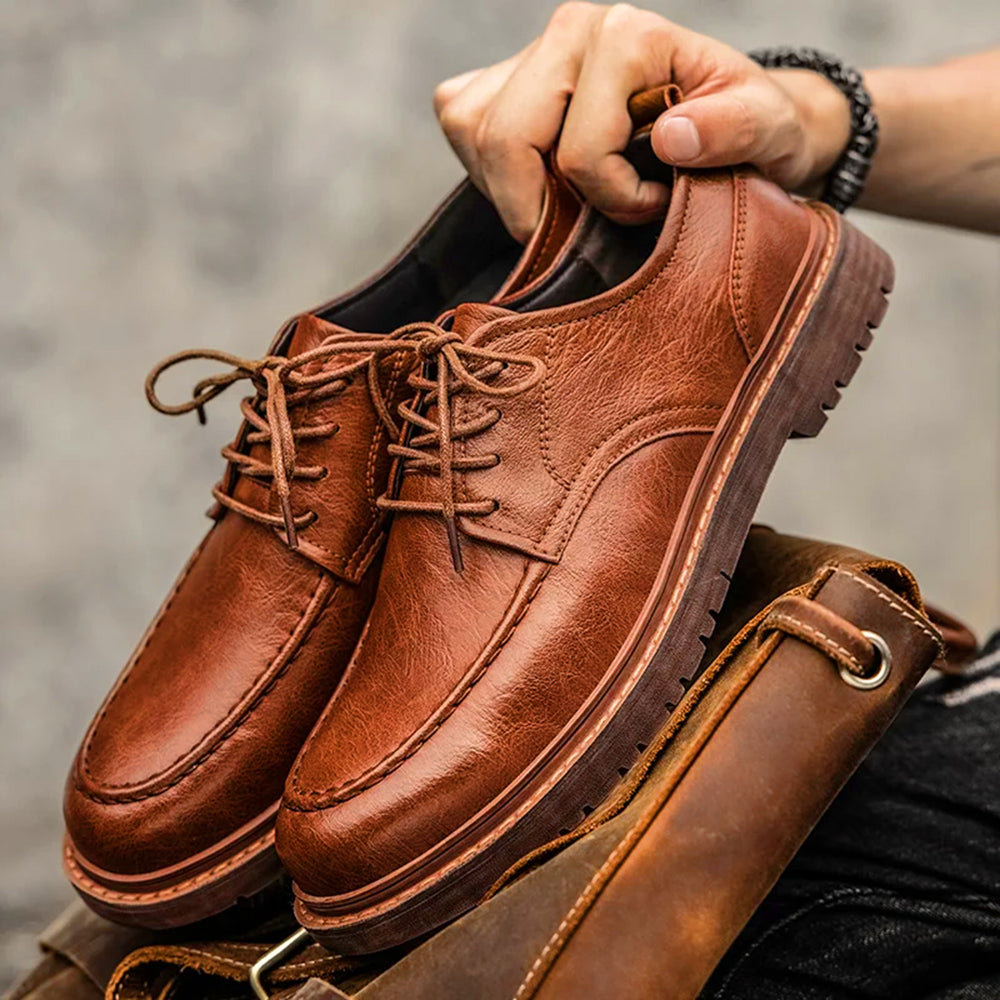 Herre Heritage Læder Brogues | Lersk