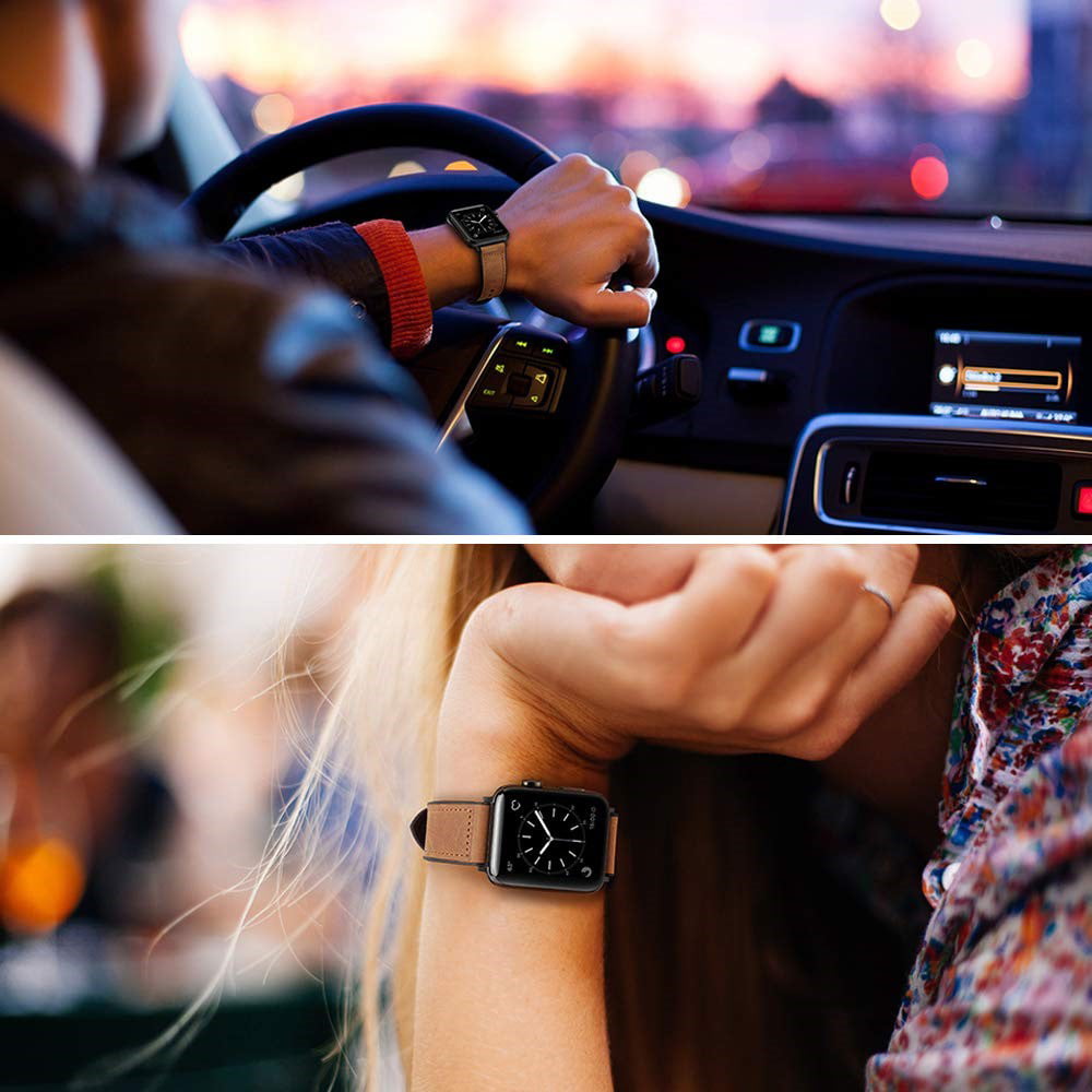 Averin Leather and Silicone Band for Apple Watch | Lersk