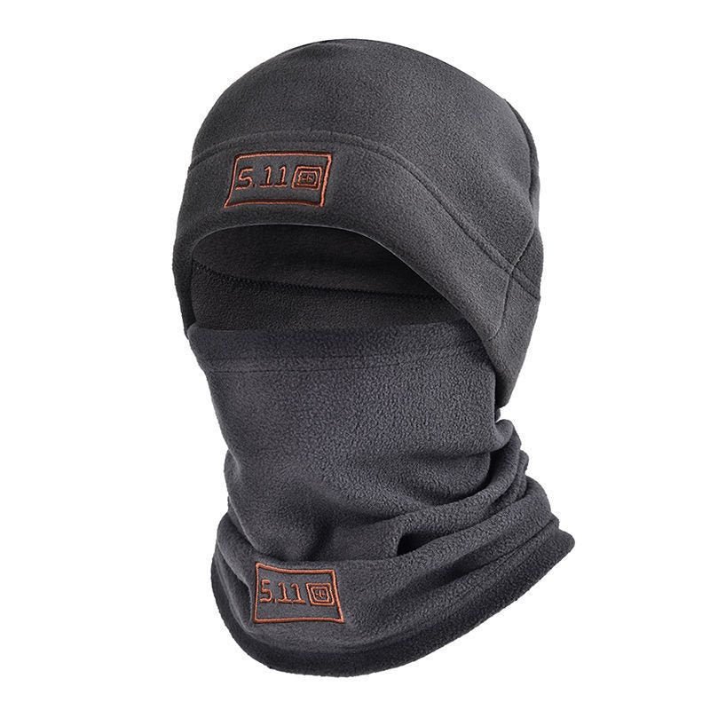Polar-Fleece-Balaclava mit Kapuze und Gesichtsmaske für Winterbedingungen und kaltes Wetter im Freien | Lersk