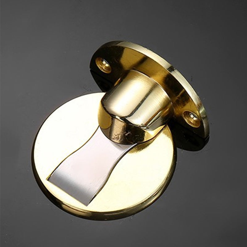 Invisible Magnetic Door Stop In Stainless Steel With Magnetic Catch And Mounting Plate | Lersk